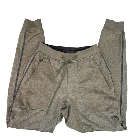 Lululemon Pants Textured Tech Jogger Men's XS Green Work Out Pants - Picture 1 of 10